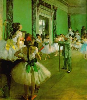 Degas, Edgar : Dance Class